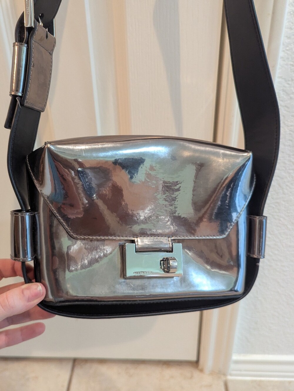 AllSaints Frankie 3-in-1 Leather Crossbody Bag - Picture 4 of 14